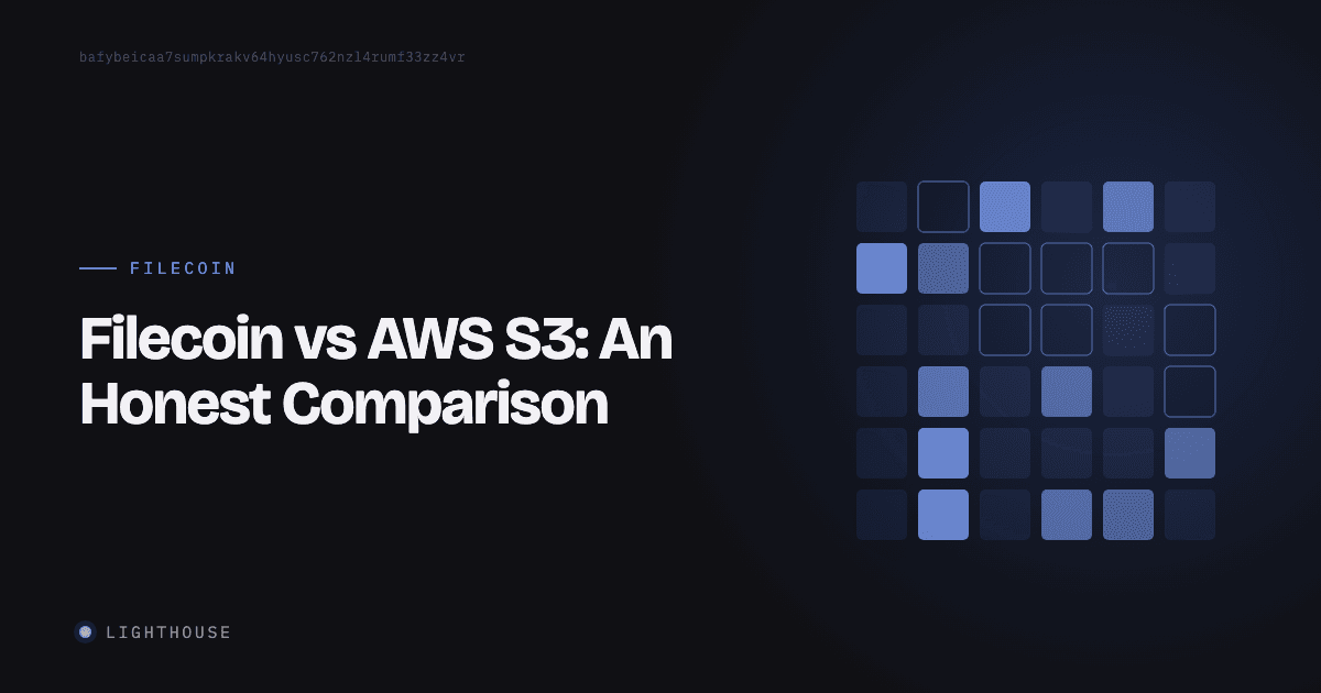 Filecoin vs AWS S3: An Honest Comparison