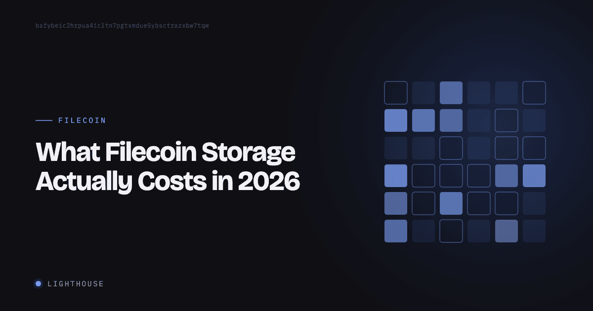 What Filecoin Storage Actually Costs in 2026